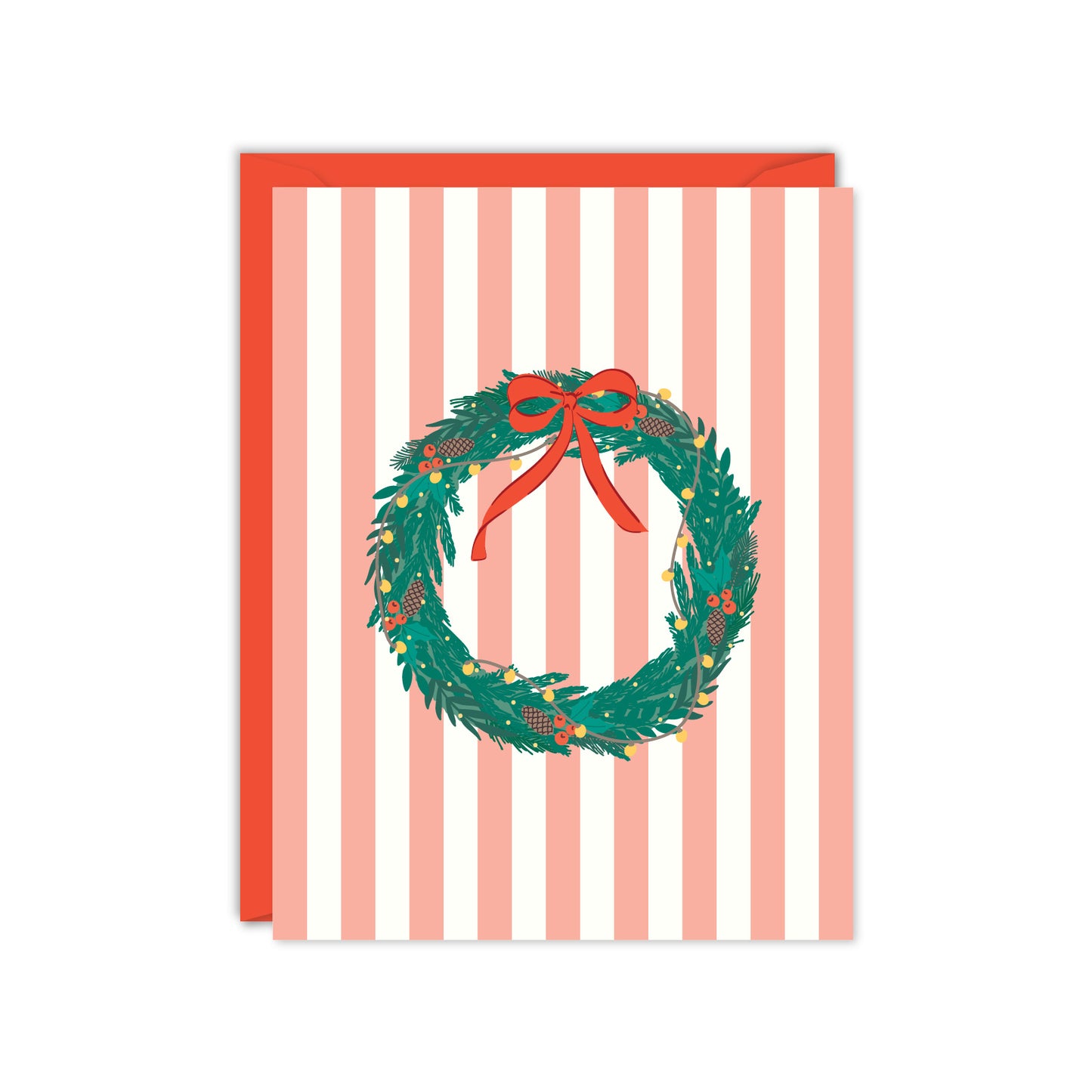 CHRISTMAS WREATH CARD
