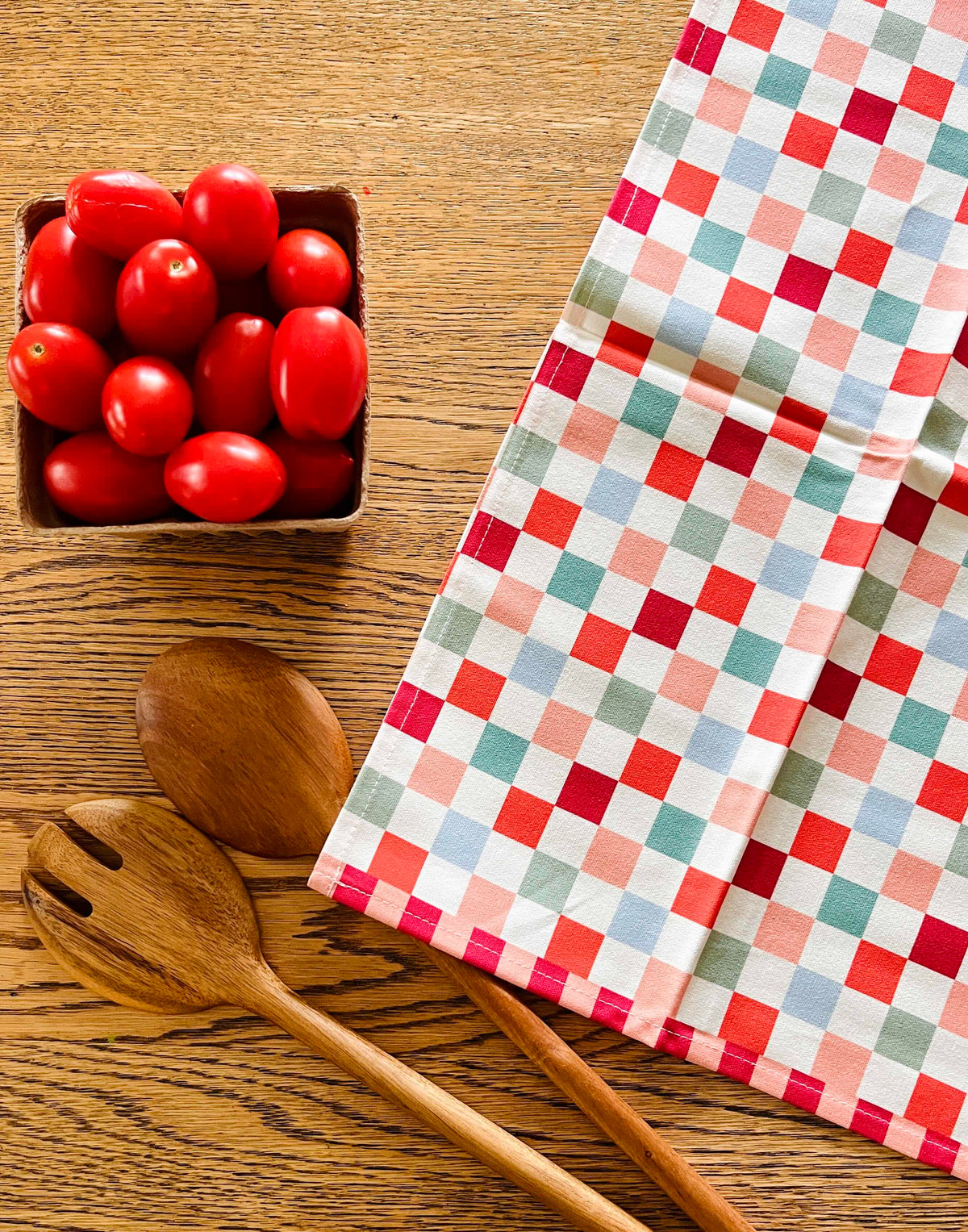 Checks and Gingham Tea Towel Set