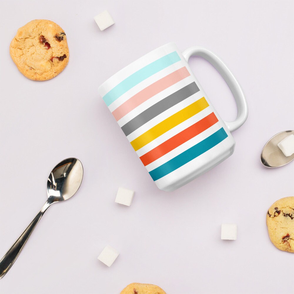 MIDCENTURY STRIPES MUG