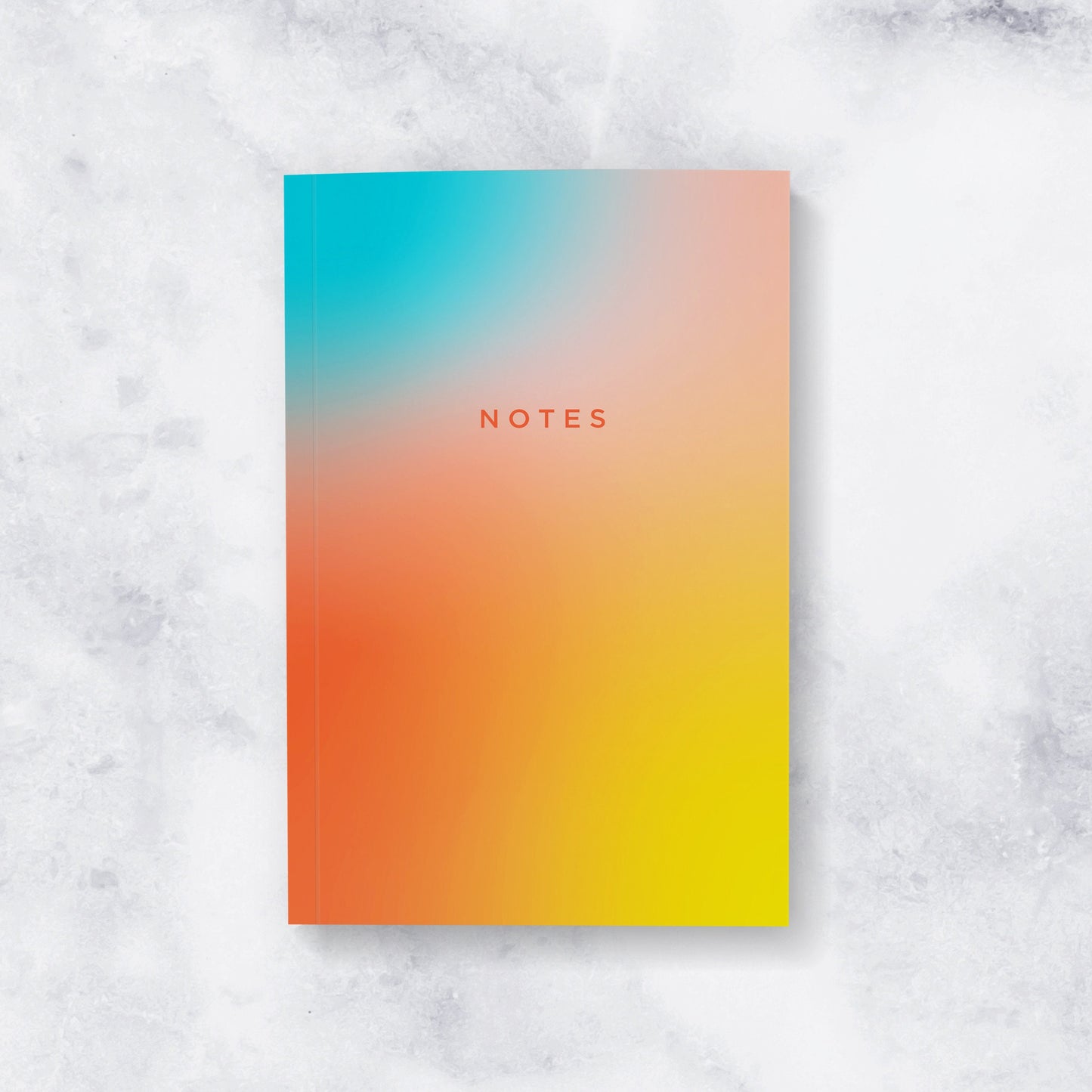 OMBRE GRADIENT NOTEBOOK- BLANK PAGES