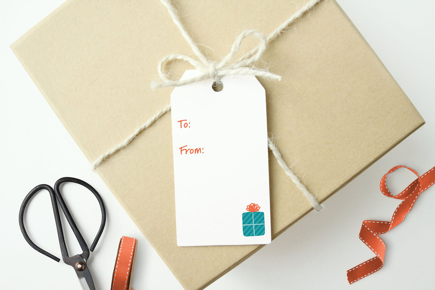 Christmas Tree Gift Tags, Set of 10