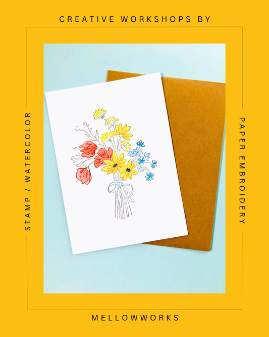 EMBROIDERED CARD MAKING CLASS