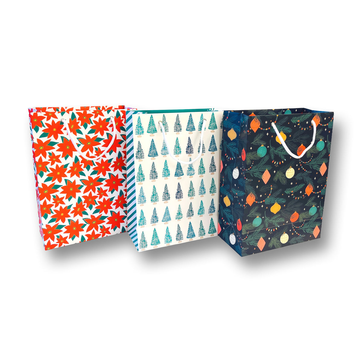 Christmas Botanicals Gift Bag Set