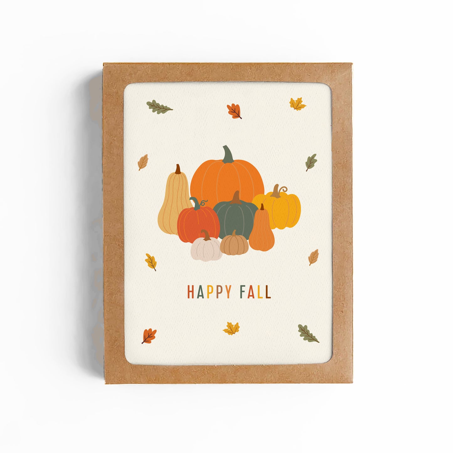 Happy Fall Pumpkins Card-Boxed Set of 8