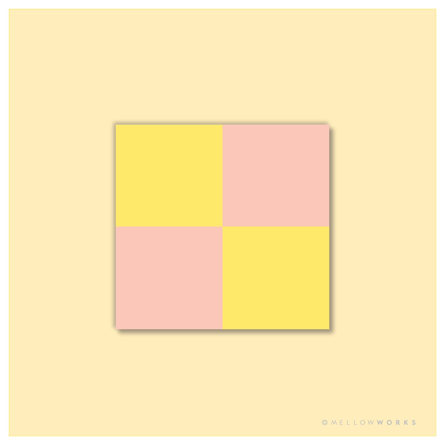 Large Checkerboard Sticky Pad