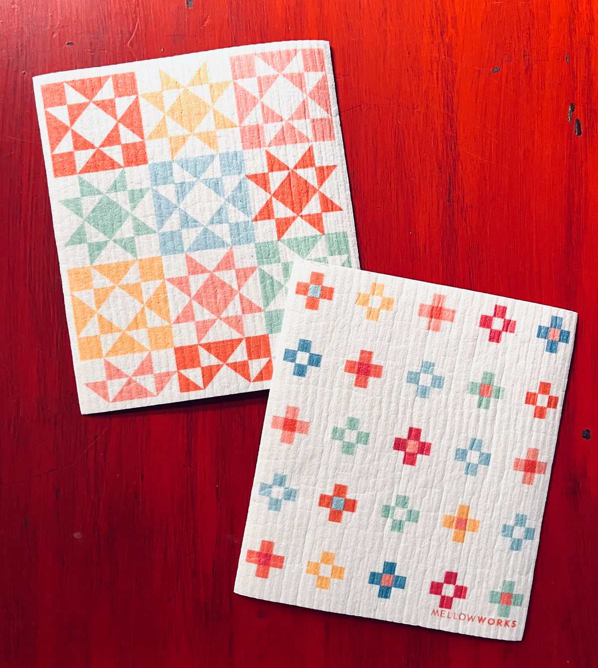 Star Quilt Sponge Cloth