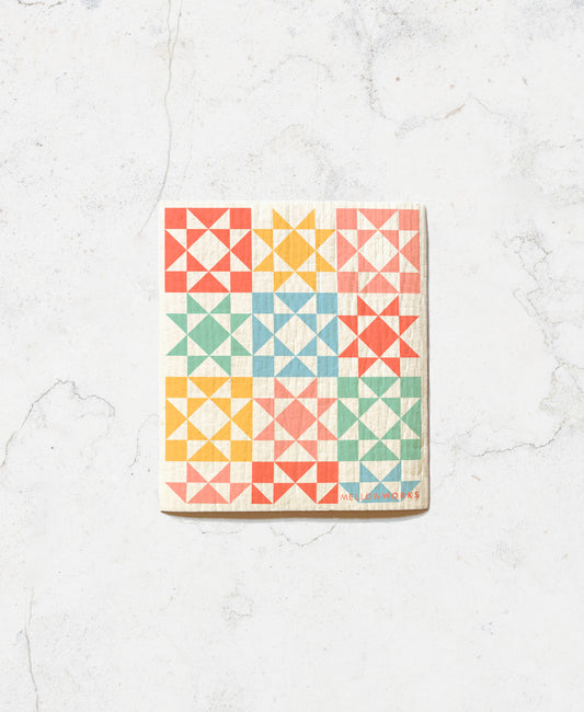 Star Quilt Sponge Cloth