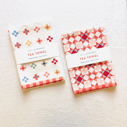 Christmas Quilts Tea Towel Set