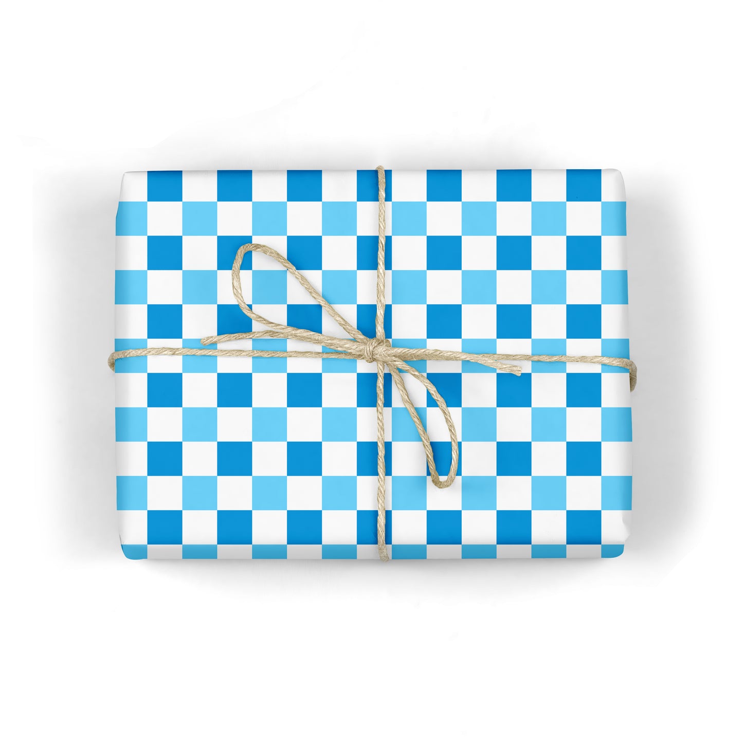 HANUKKAH CHECKERBOARD Gift Wrap Sheets