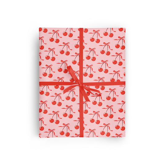 Sweet Cherries Gift Wrap Sheets