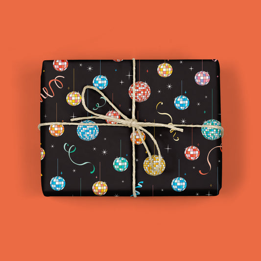 DISCO PARTY GIFT WRAP