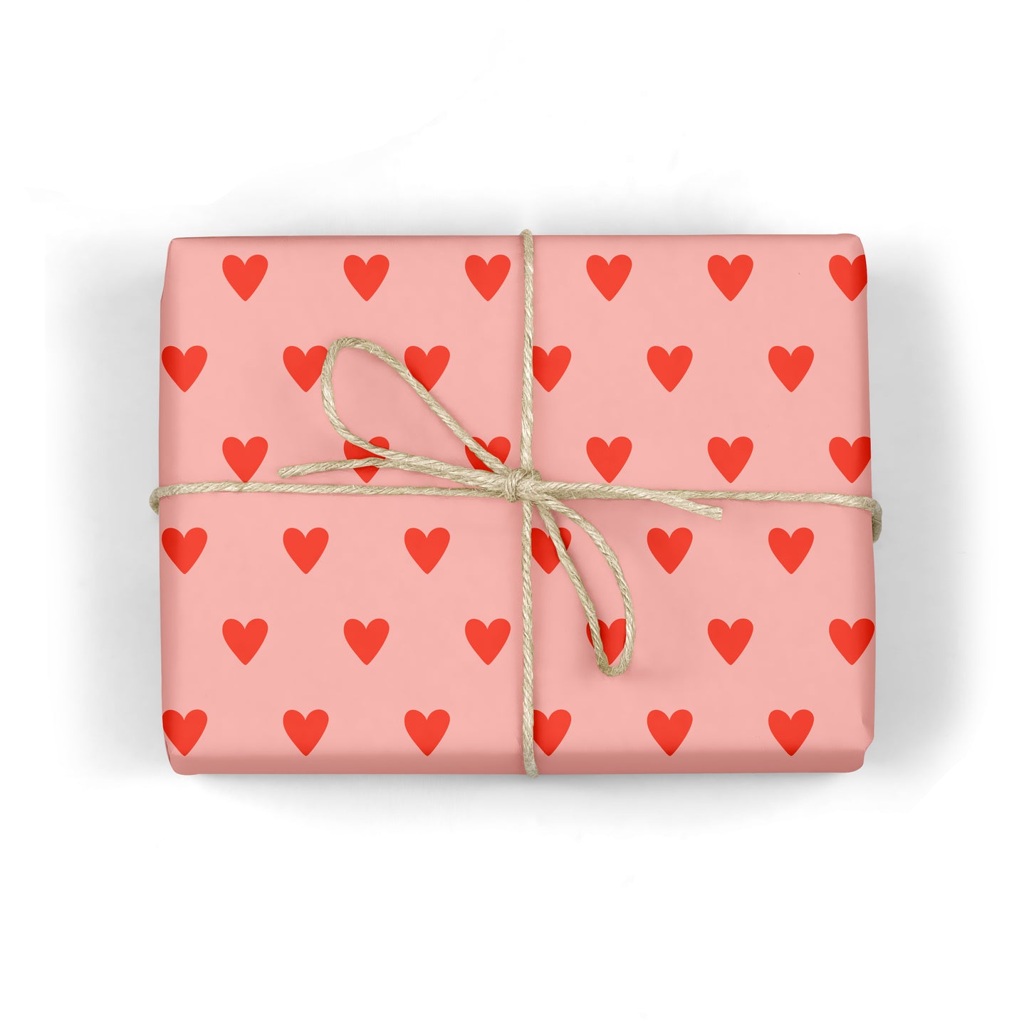 RED HEARTS Gift Wrap Sheets