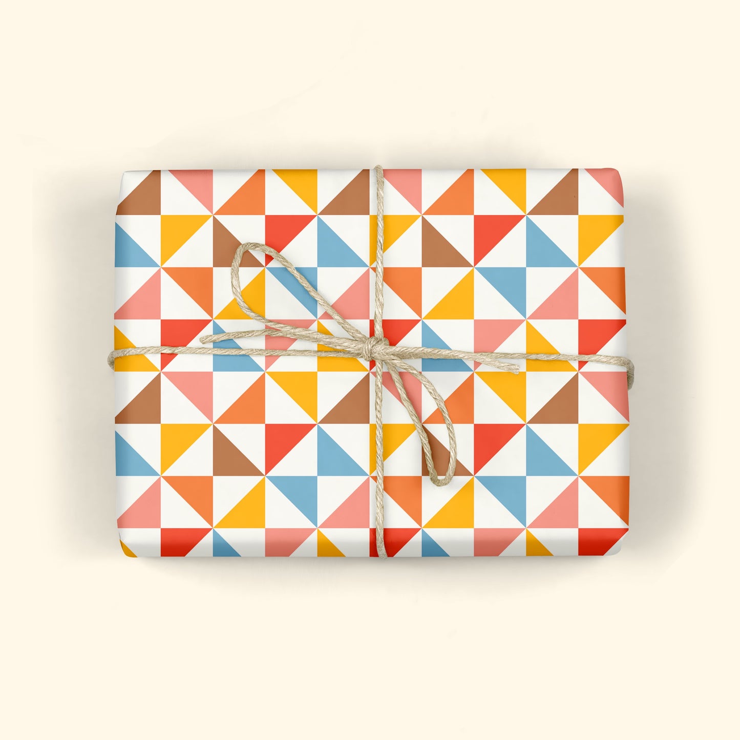 RETRO QUILT Gift Wrap Sheets
