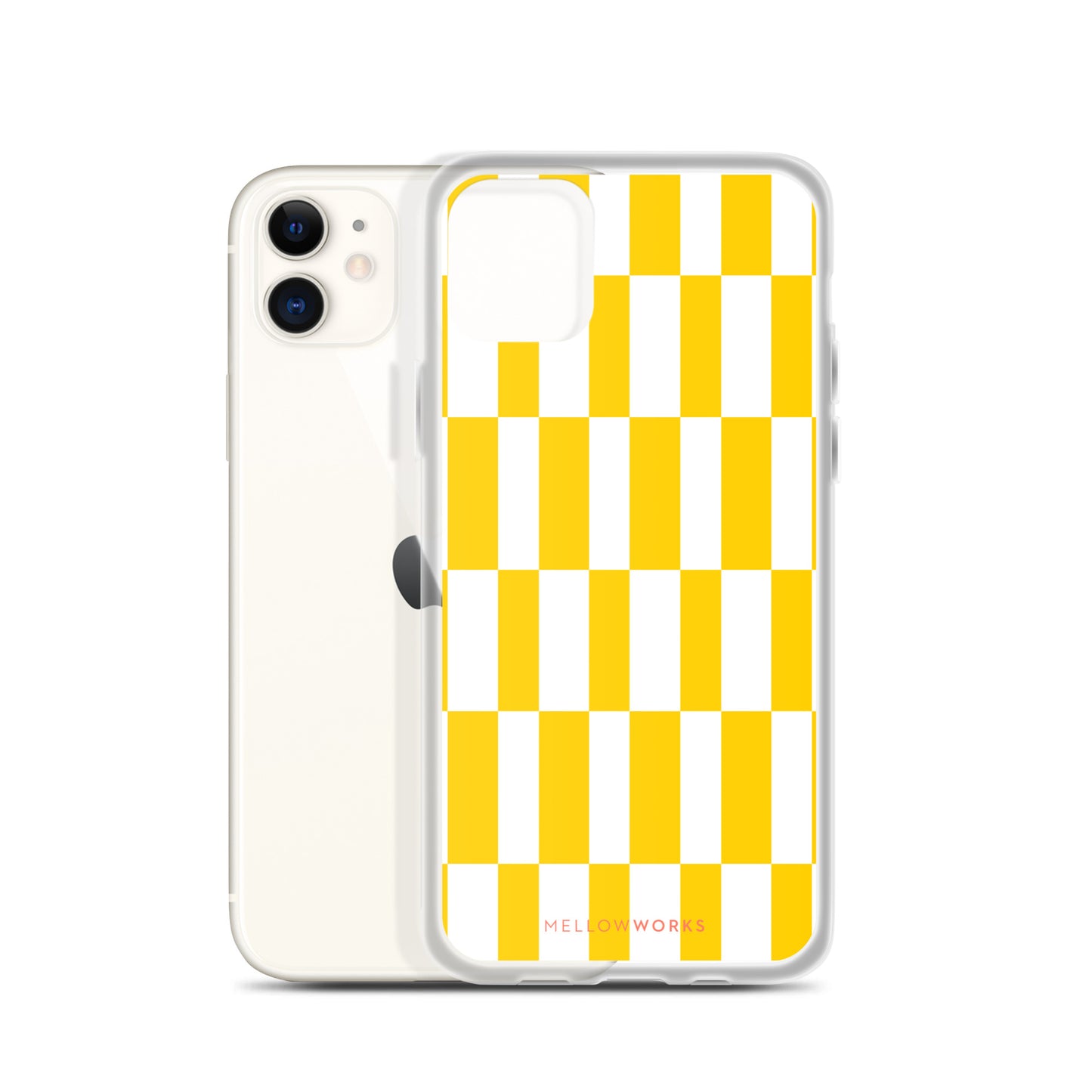 YELLOW STRIPES Clear Case for iPhone®