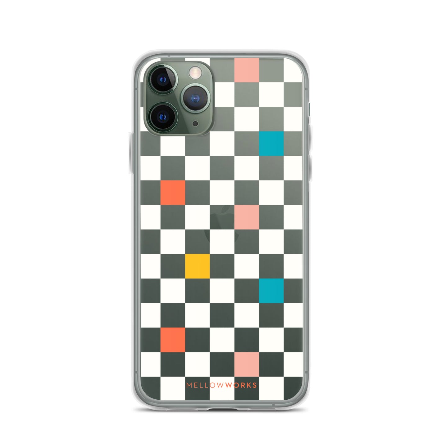 COLOR POPS CHECKERBOARD Clear Case for iPhone®