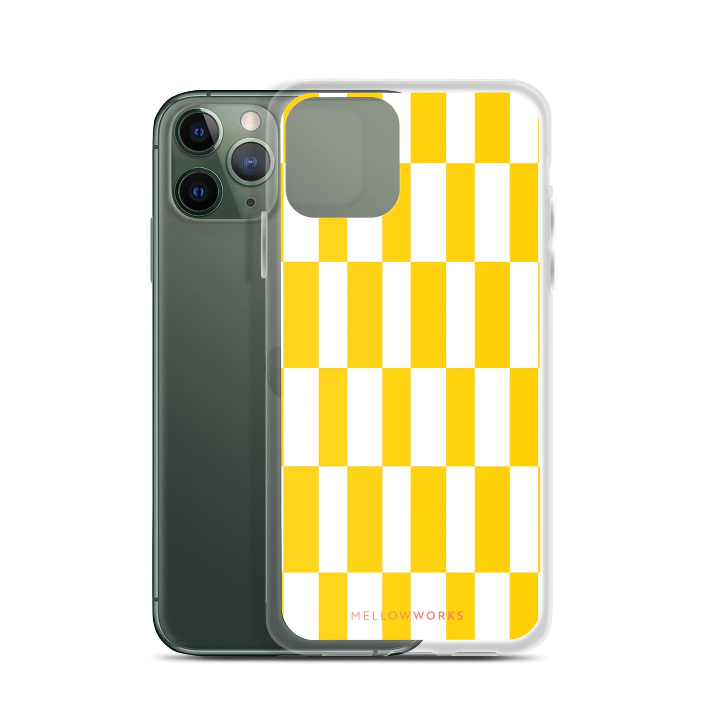 YELLOW STRIPES Clear Case for iPhone®
