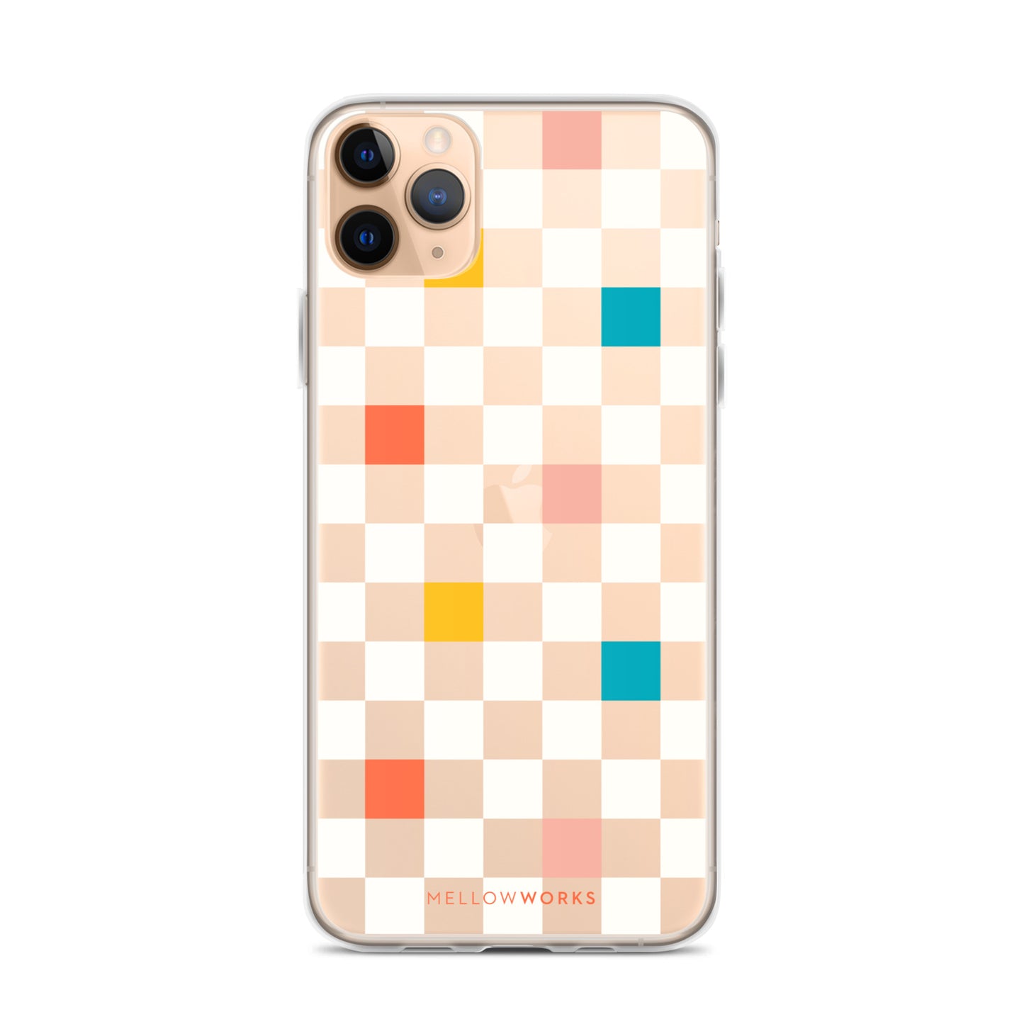 COLOR POPS CHECKERBOARD Clear Case for iPhone®
