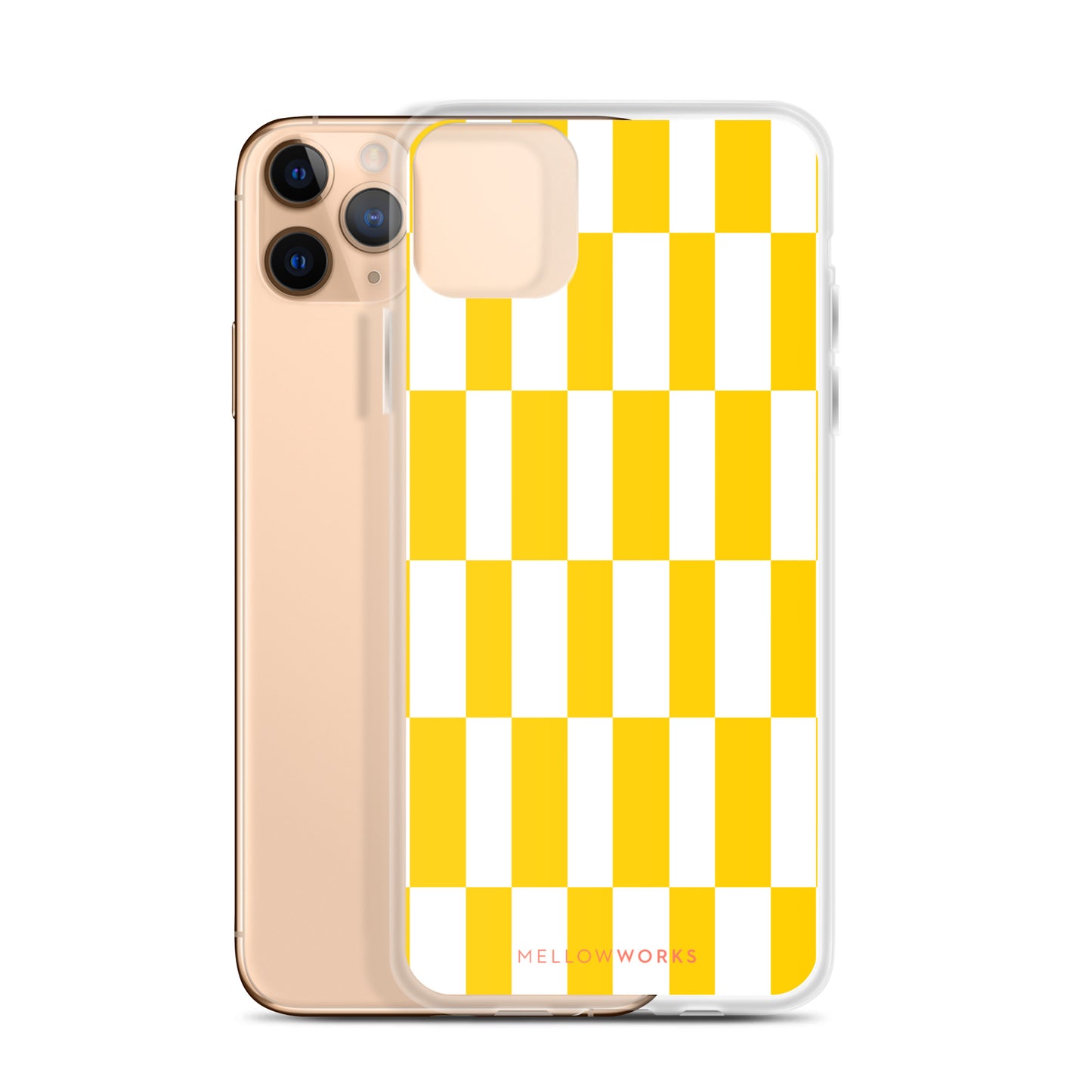 YELLOW STRIPES Clear Case for iPhone®
