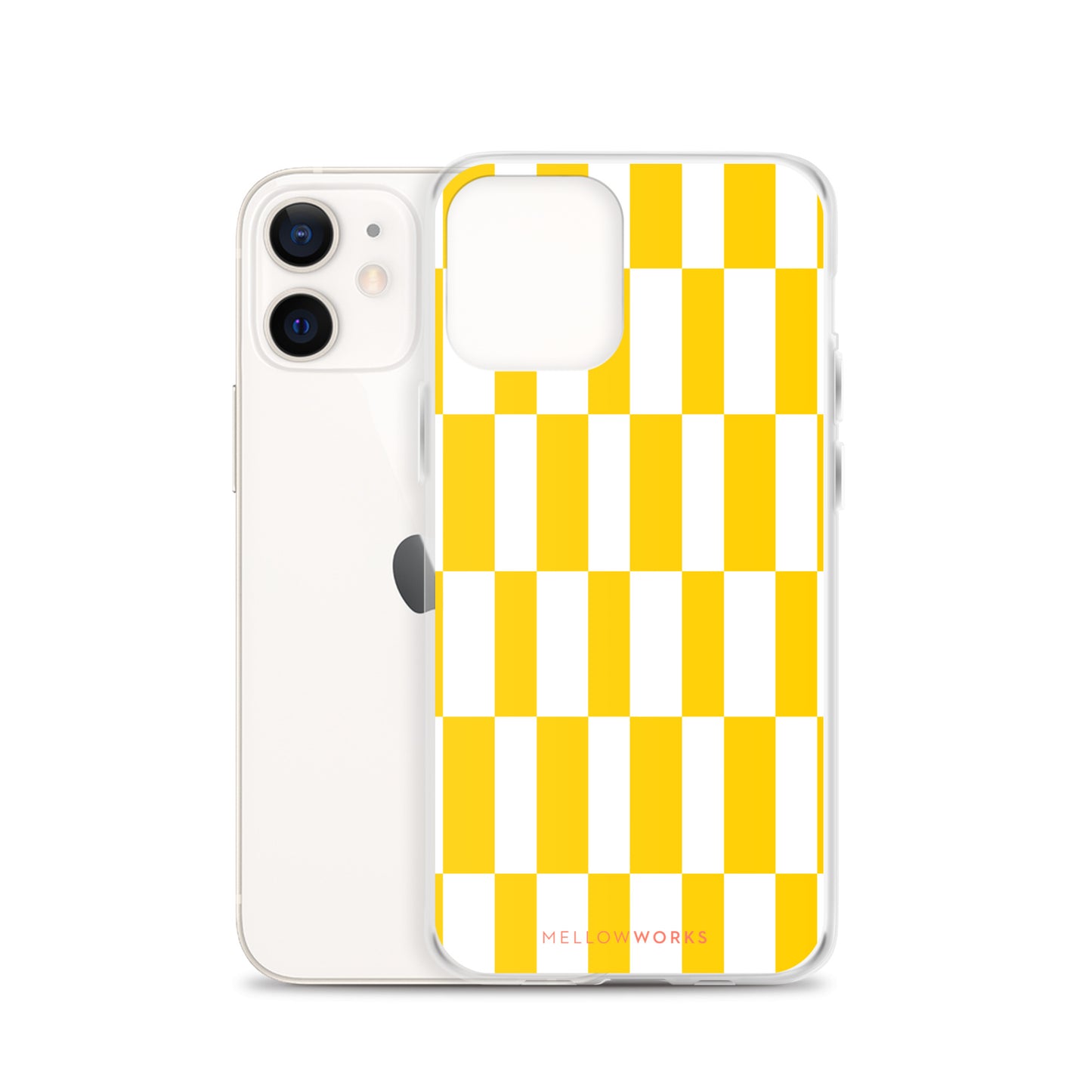 YELLOW STRIPES Clear Case for iPhone®