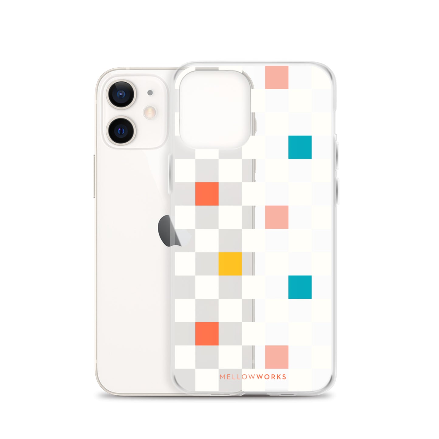 COLOR POPS CHECKERBOARD Clear Case for iPhone®