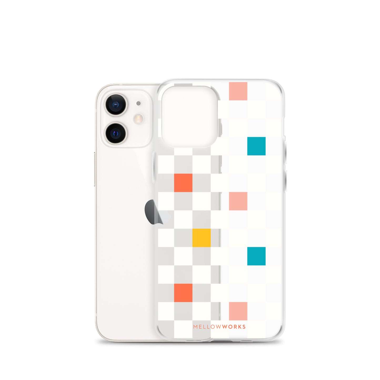 COLOR POPS CHECKERBOARD Clear Case for iPhone®