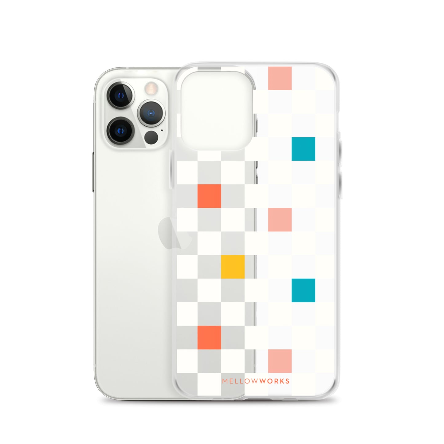 COLOR POPS CHECKERBOARD Clear Case for iPhone®