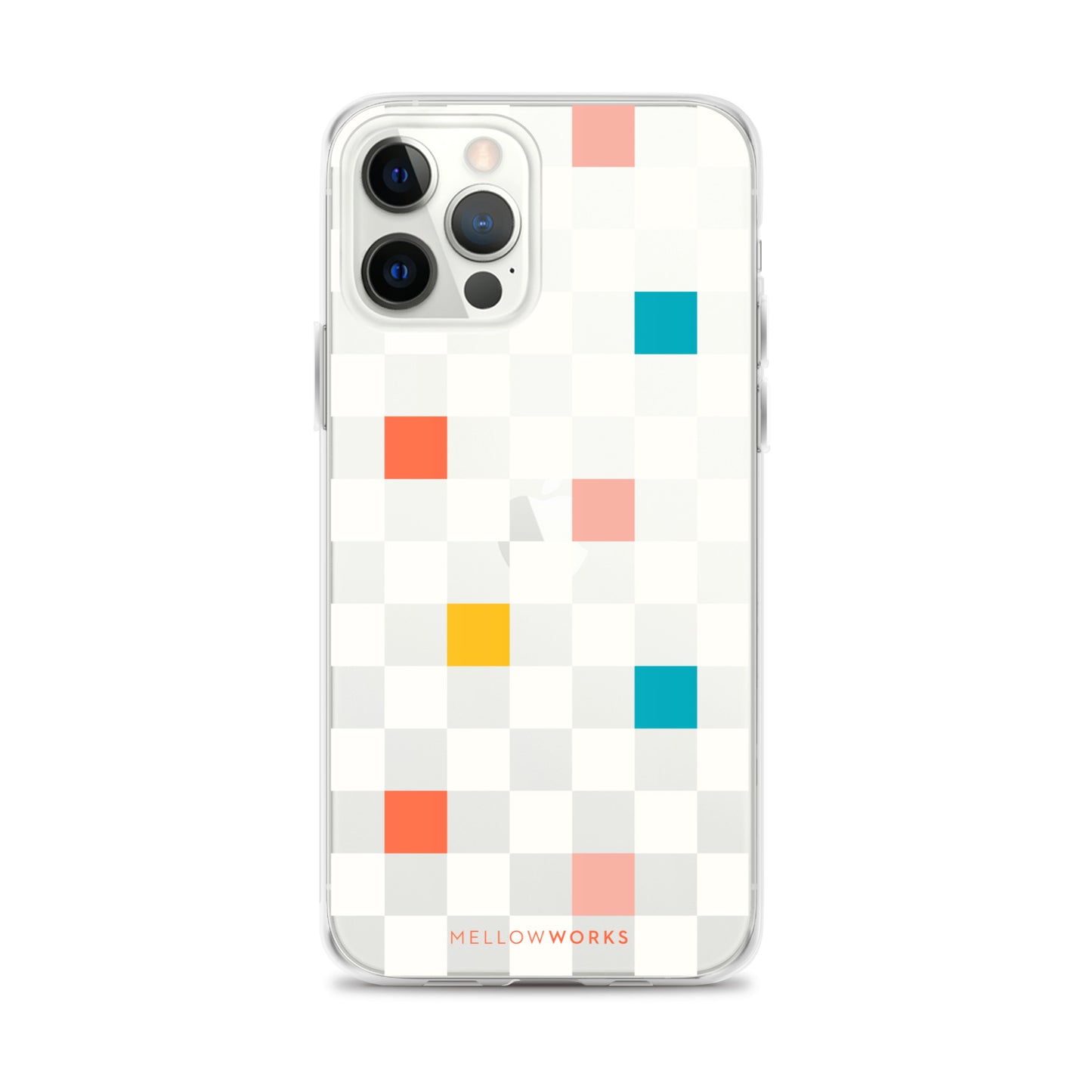 COLOR POPS CHECKERBOARD Clear Case for iPhone®