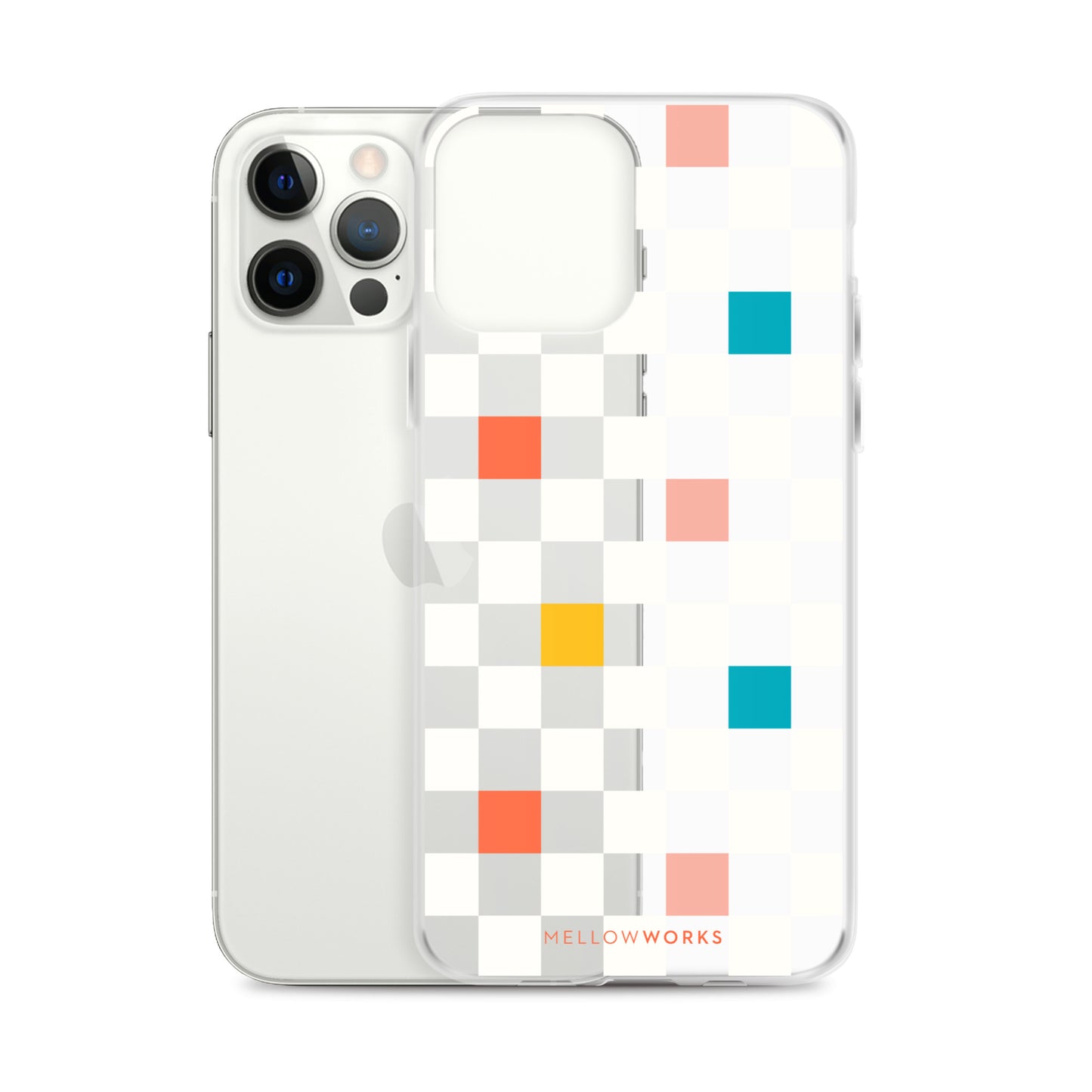 COLOR POPS CHECKERBOARD Clear Case for iPhone®