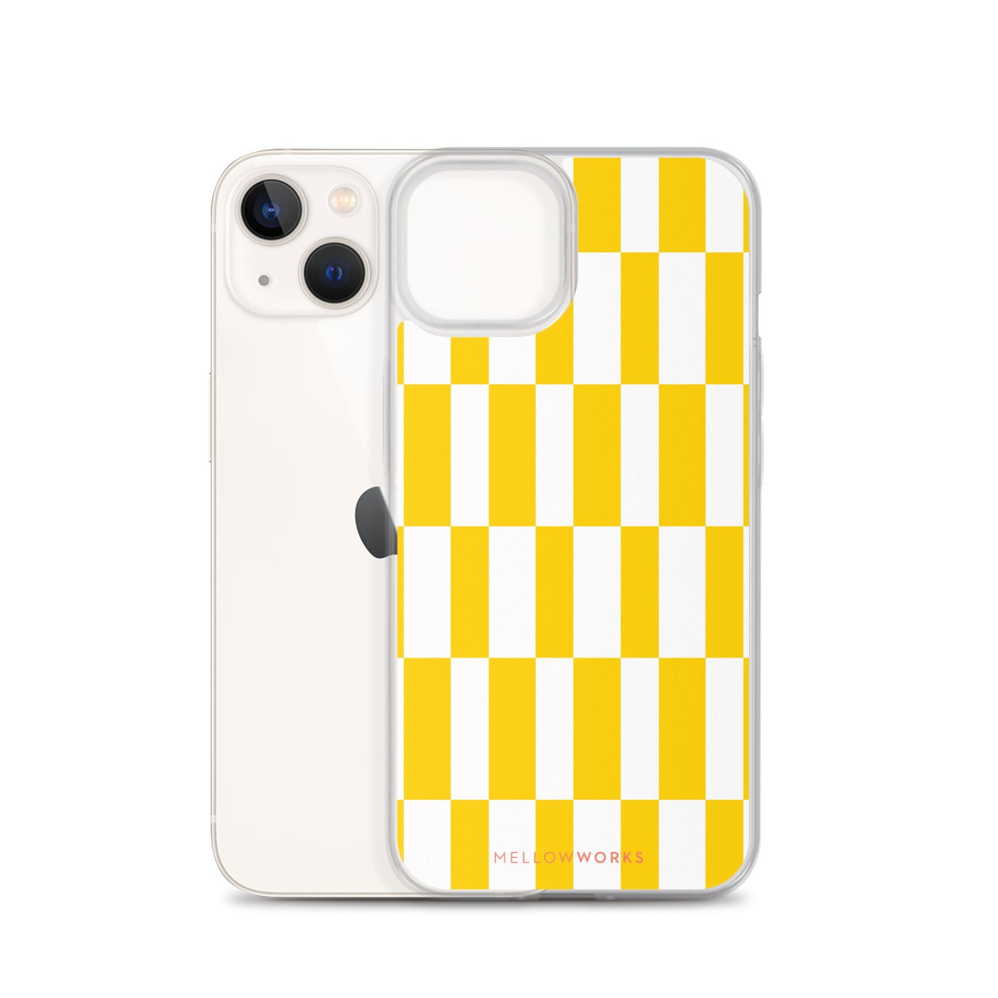 YELLOW STRIPES Clear Case for iPhone®
