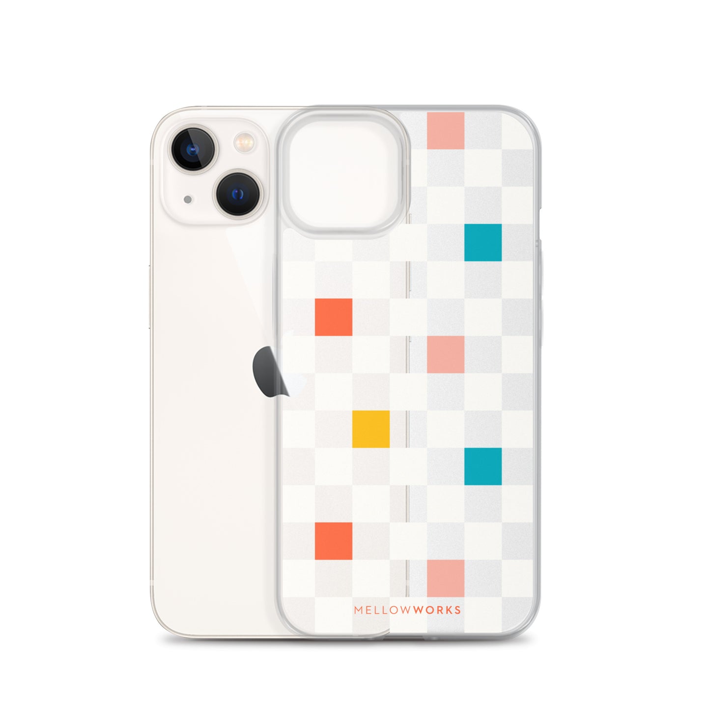 COLOR POPS CHECKERBOARD Clear Case for iPhone®