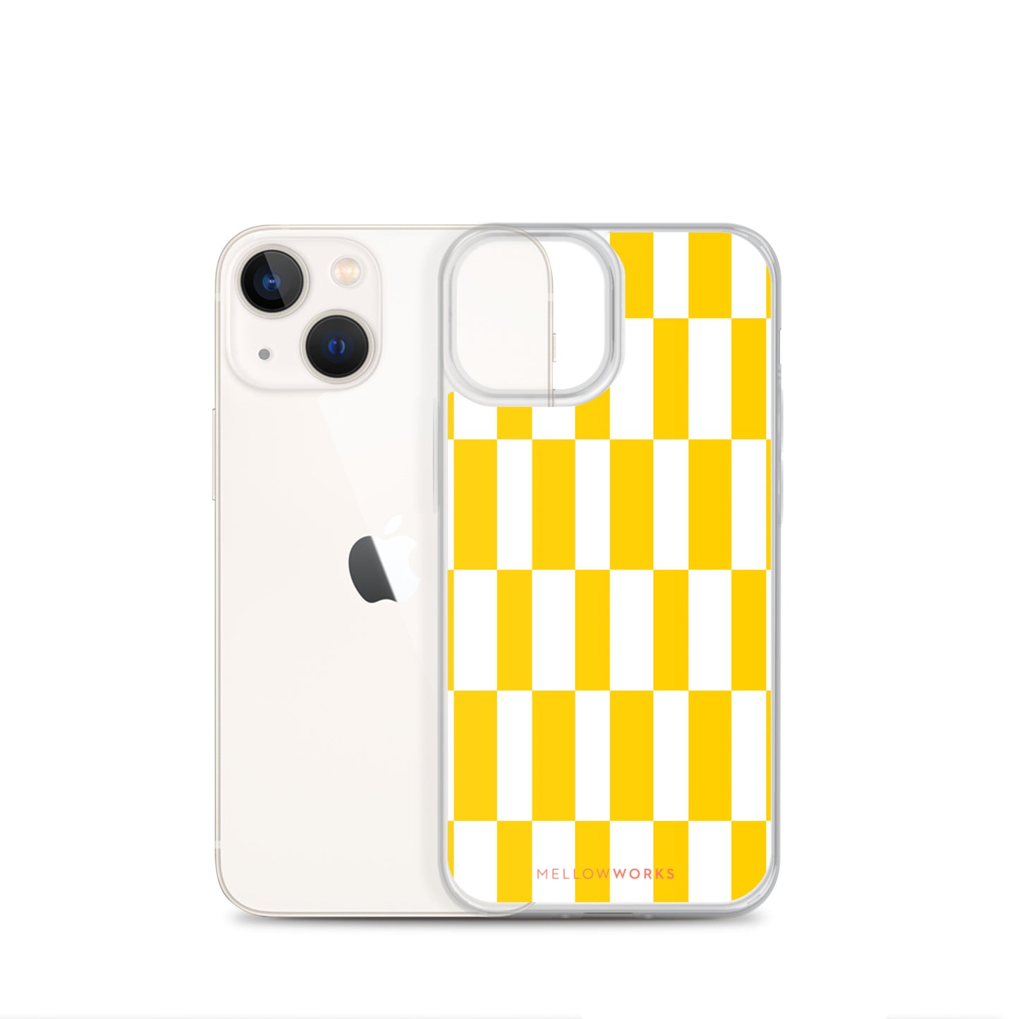 YELLOW STRIPES Clear Case for iPhone®