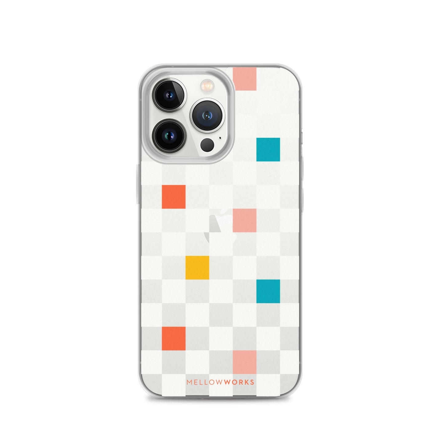 COLOR POPS CHECKERBOARD Clear Case for iPhone®