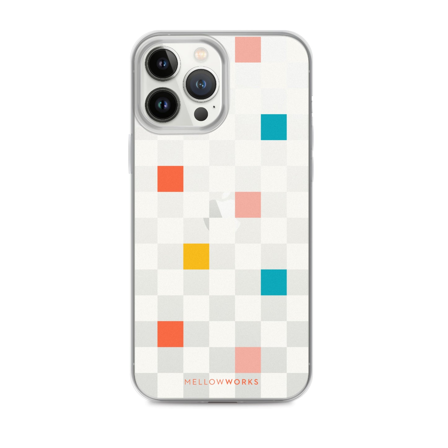 COLOR POPS CHECKERBOARD Clear Case for iPhone®