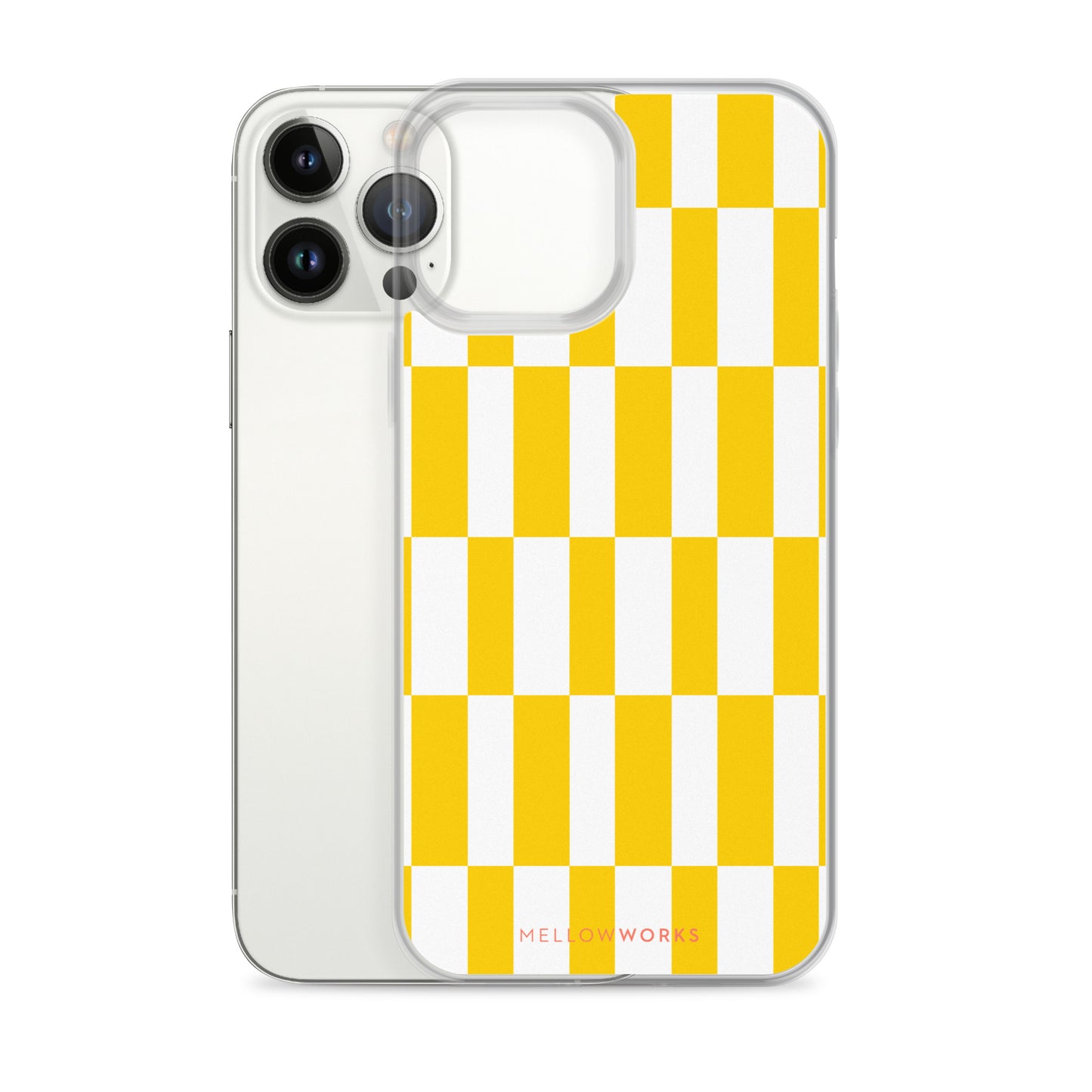 YELLOW STRIPES Clear Case for iPhone®