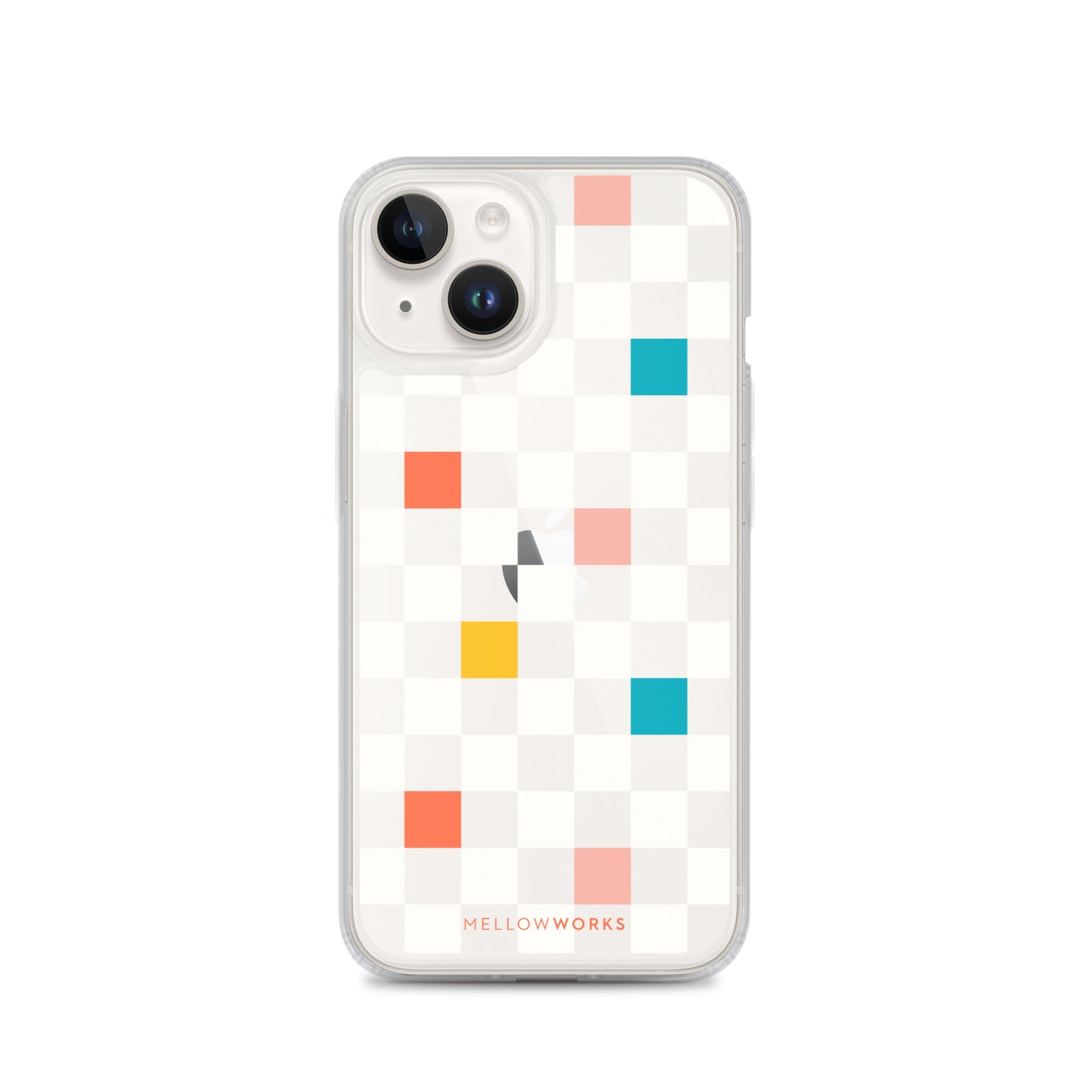 COLOR POPS CHECKERBOARD Clear Case for iPhone®