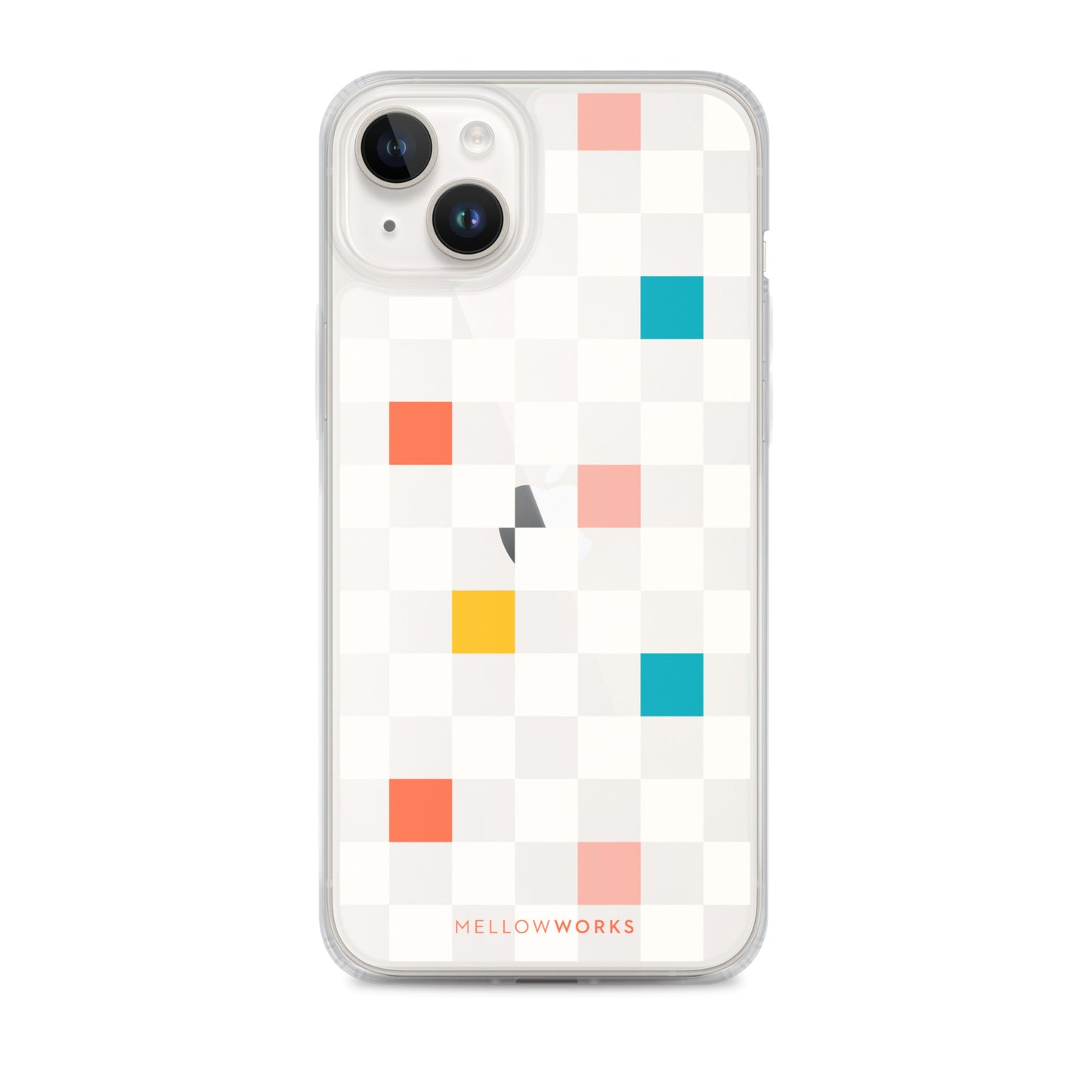 COLOR POPS CHECKERBOARD Clear Case for iPhone®