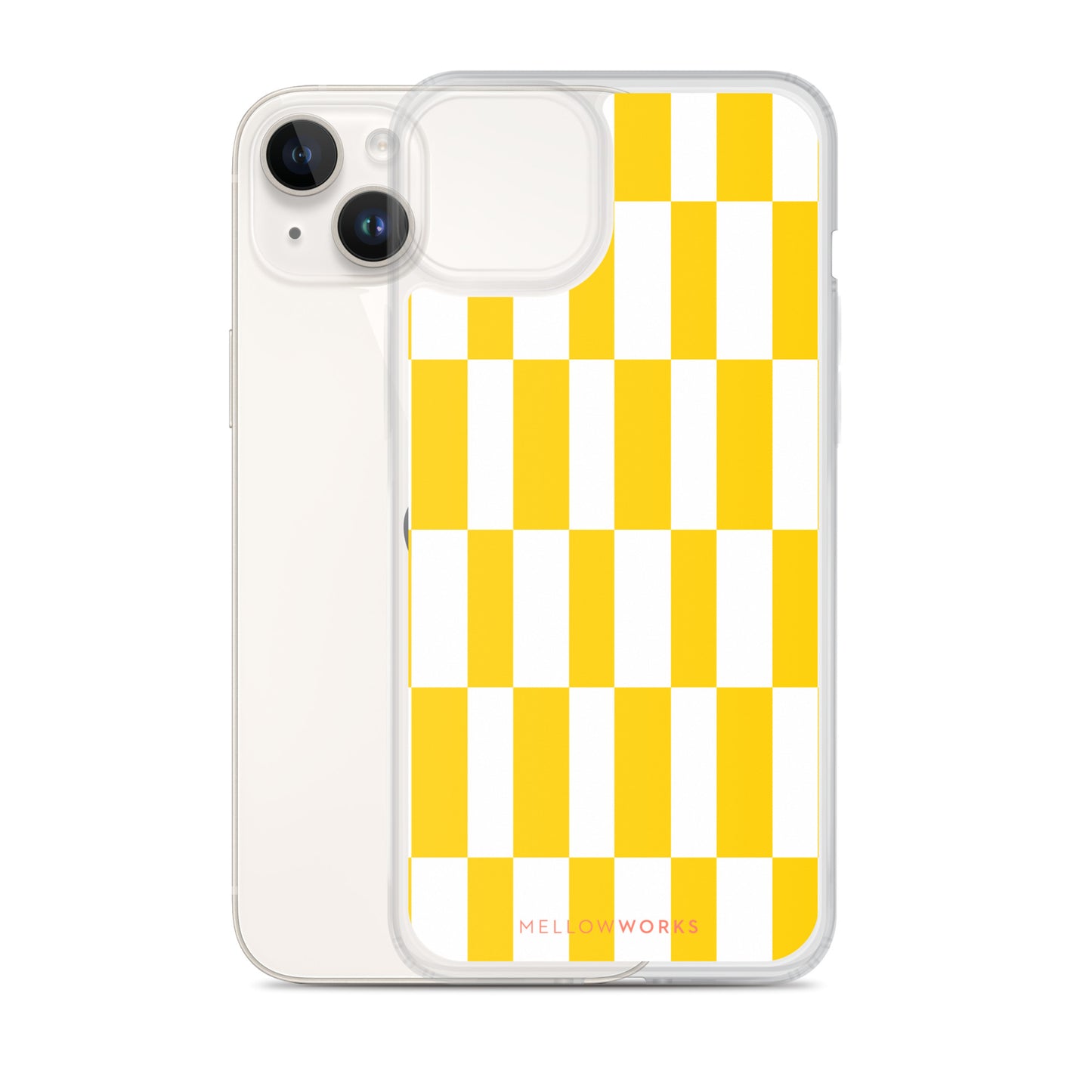 YELLOW STRIPES Clear Case for iPhone®