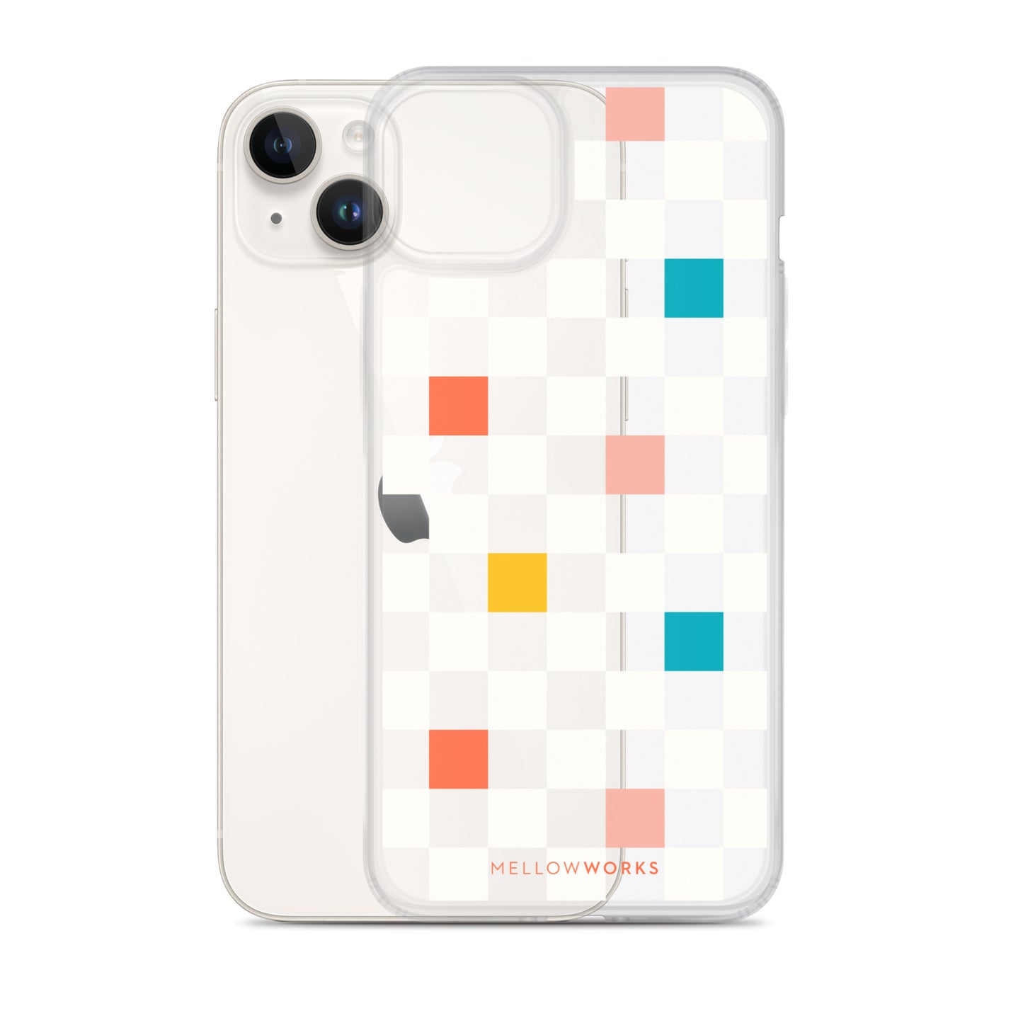 COLOR POPS CHECKERBOARD Clear Case for iPhone®