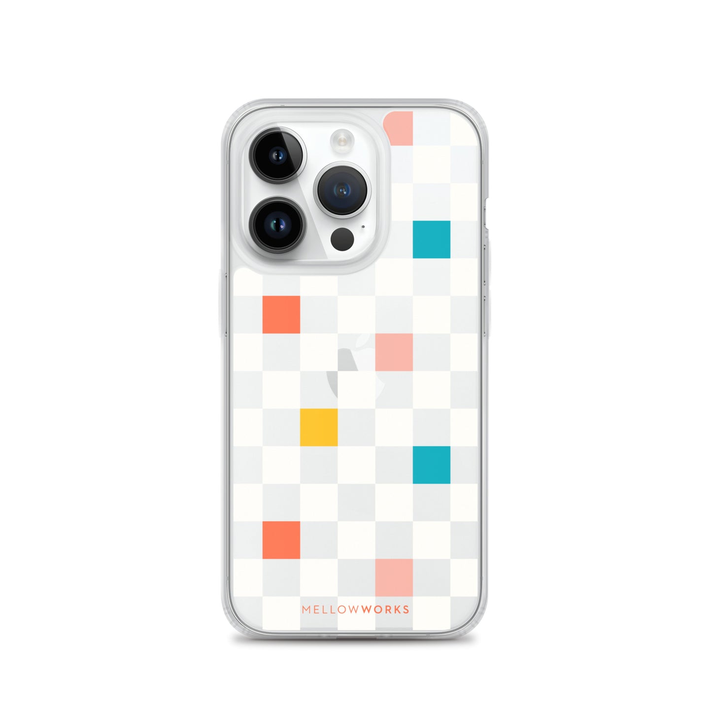 COLOR POPS CHECKERBOARD Clear Case for iPhone®