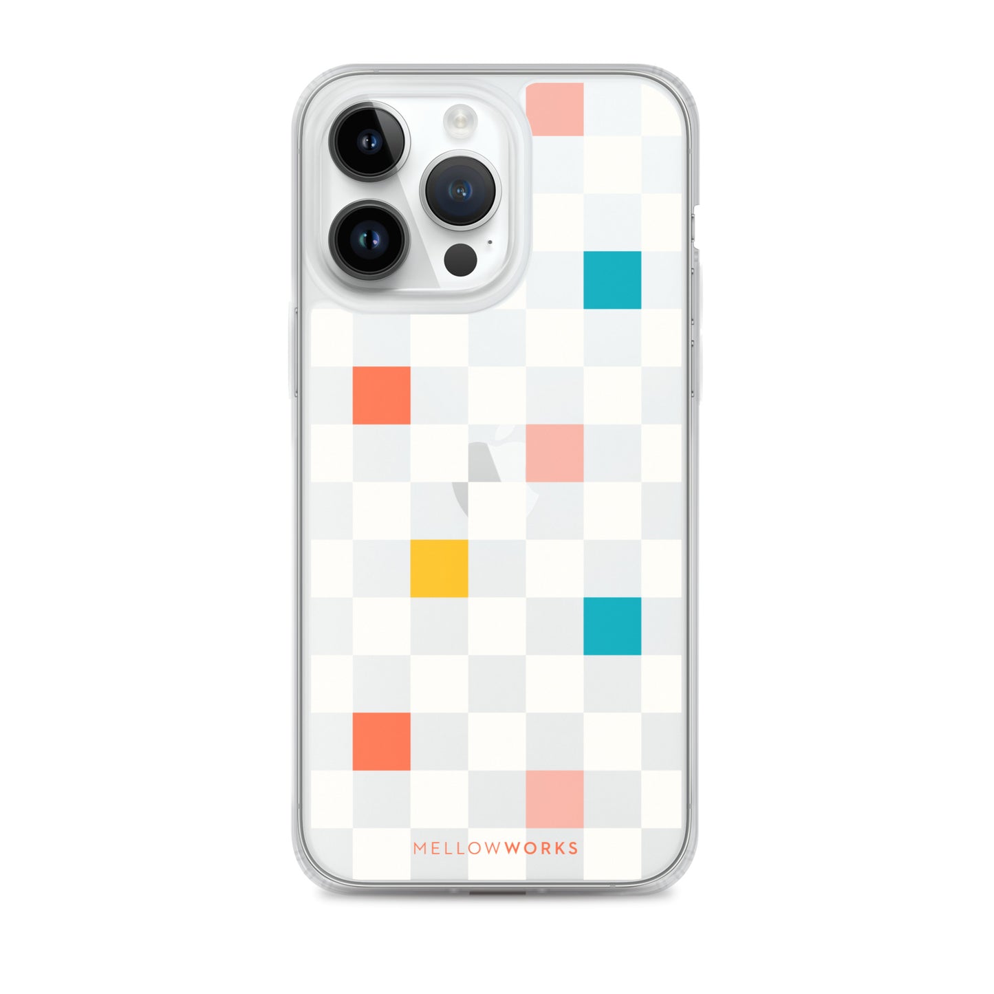 COLOR POPS CHECKERBOARD Clear Case for iPhone®