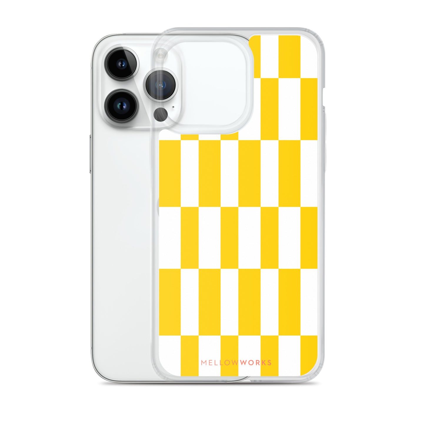 YELLOW STRIPES Clear Case for iPhone®