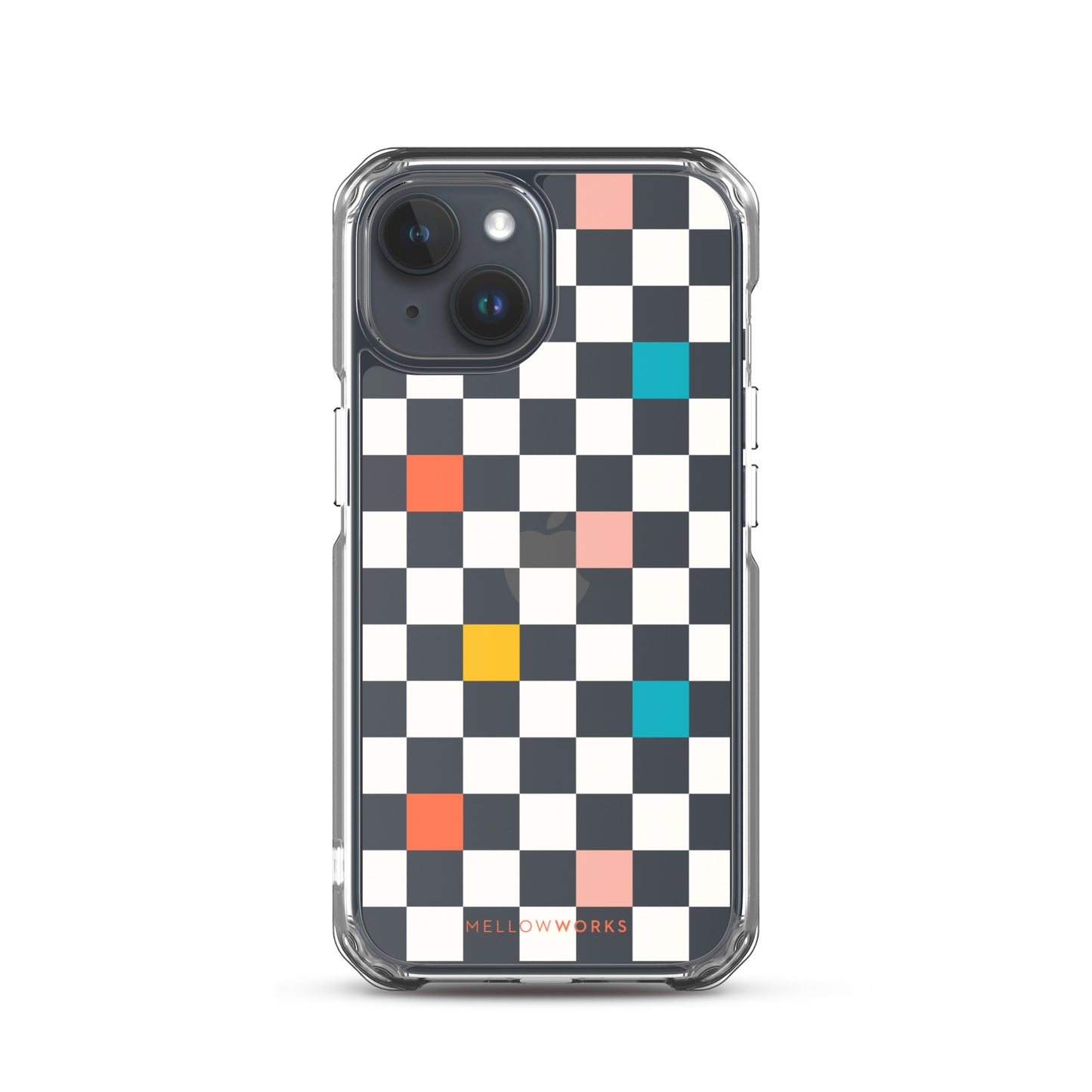 COLOR POPS CHECKERBOARD Clear Case for iPhone®