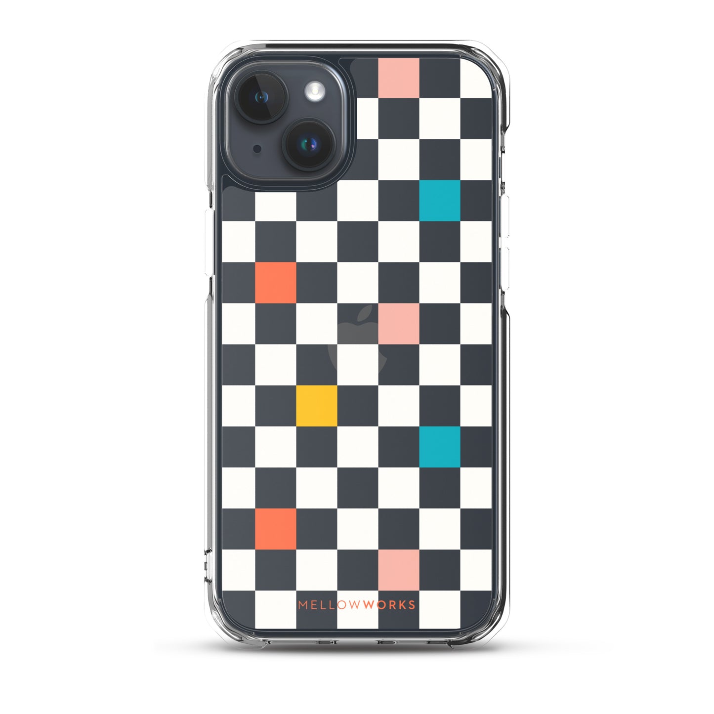 COLOR POPS CHECKERBOARD Clear Case for iPhone®