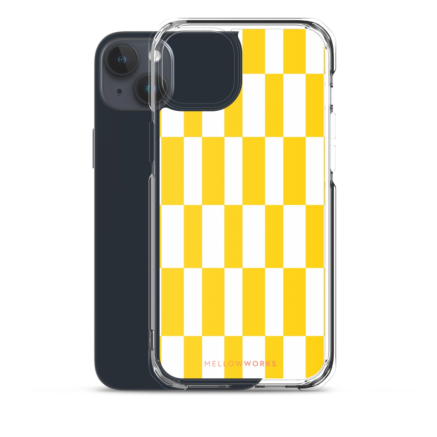 YELLOW STRIPES Clear Case for iPhone®
