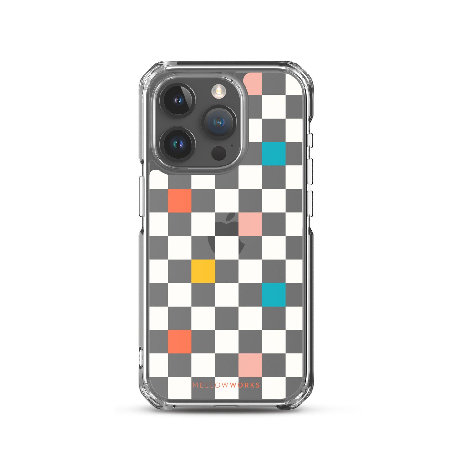 COLOR POPS CHECKERBOARD Clear Case for iPhone®