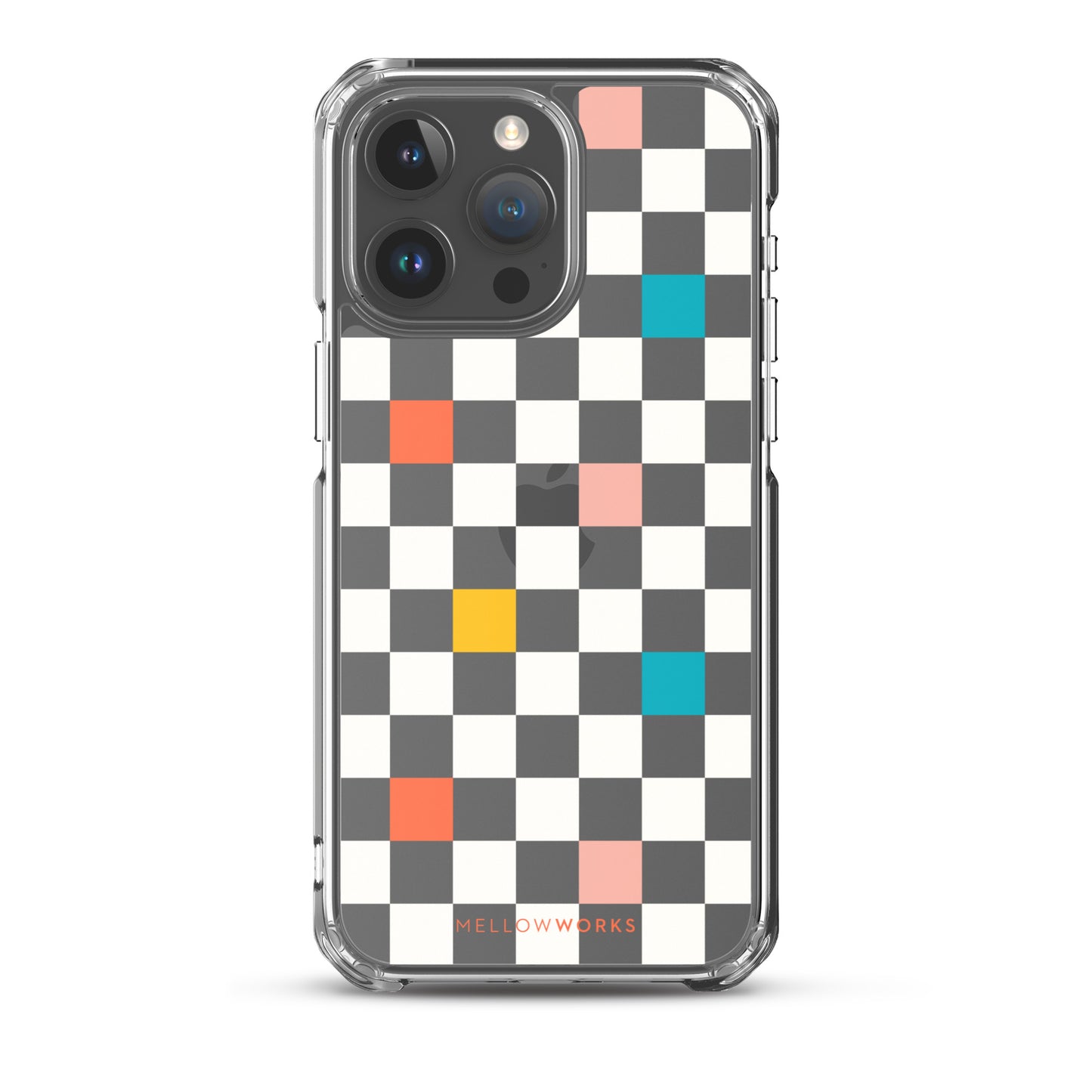 COLOR POPS CHECKERBOARD Clear Case for iPhone®