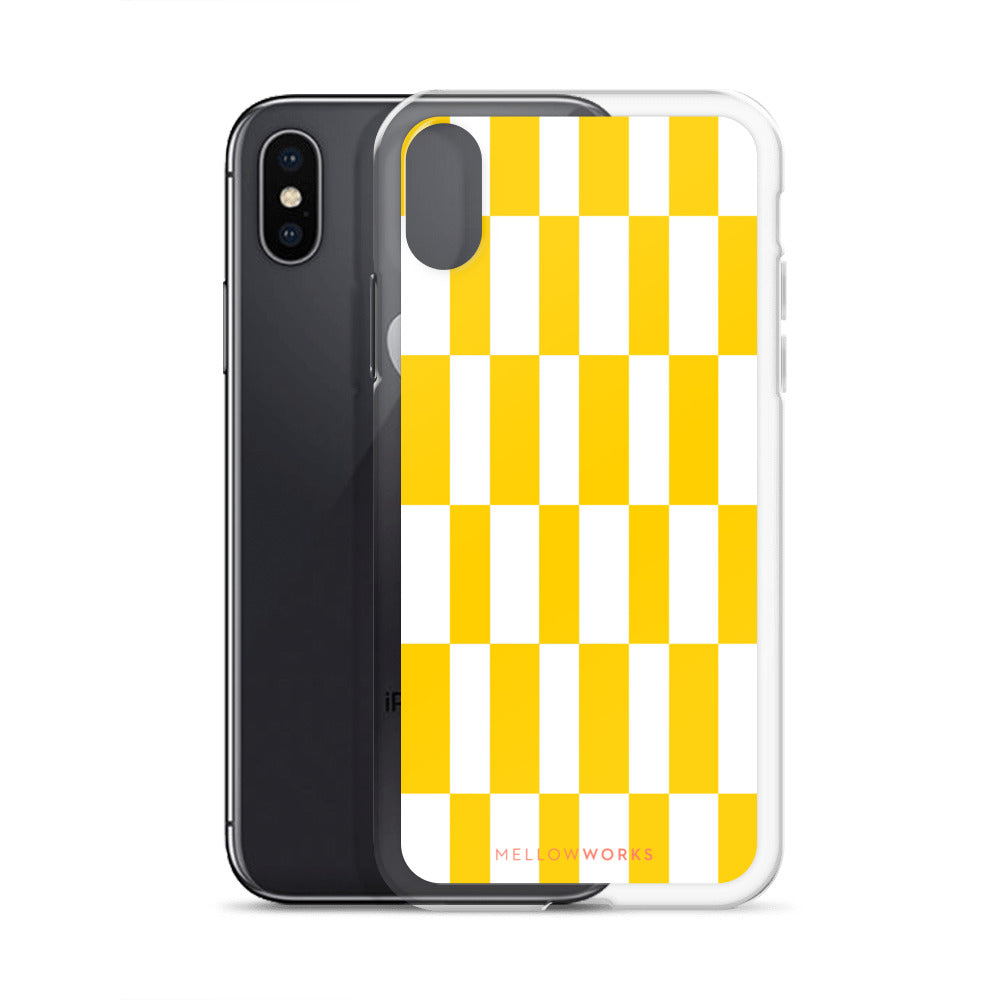 YELLOW STRIPES Clear Case for iPhone®
