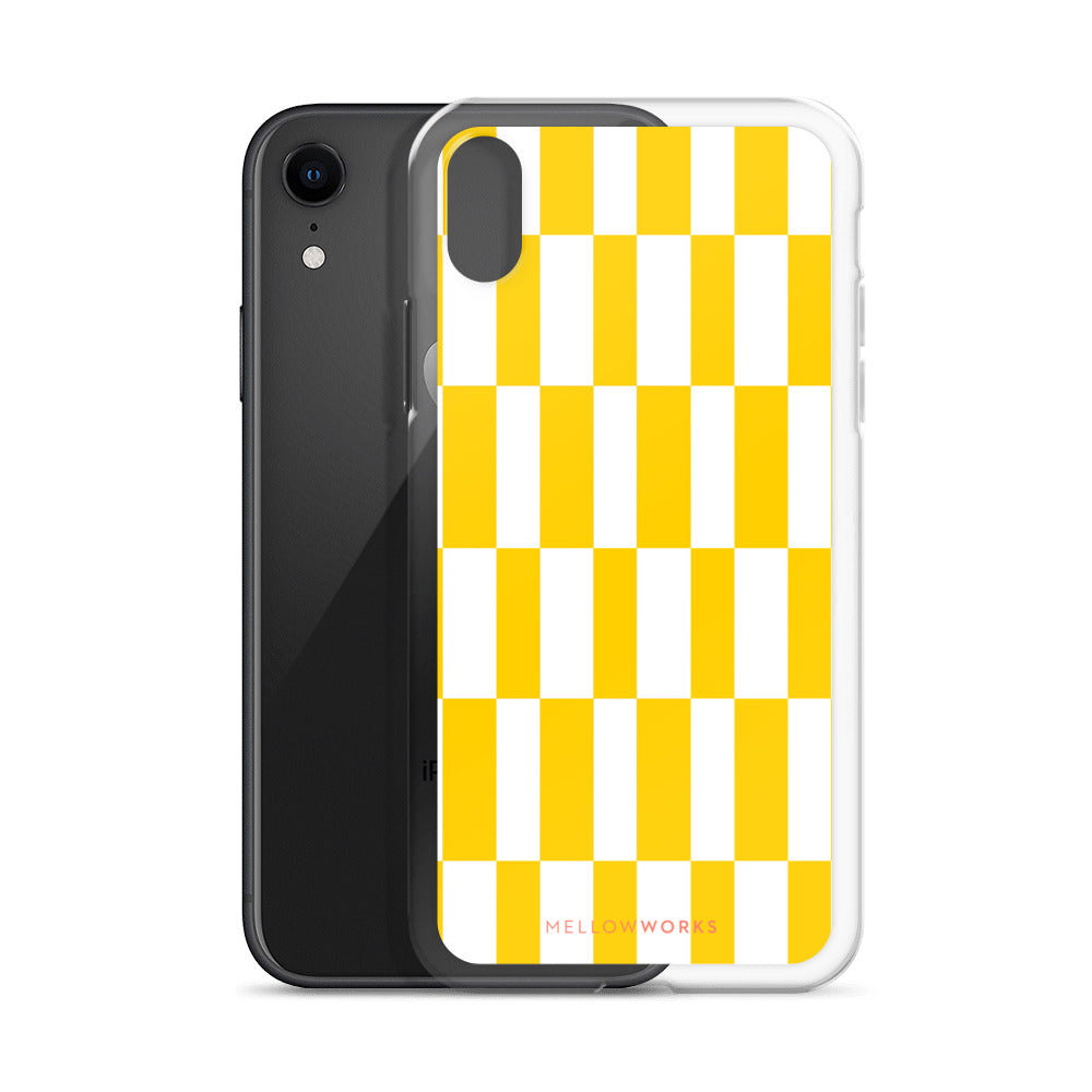 YELLOW STRIPES Clear Case for iPhone®