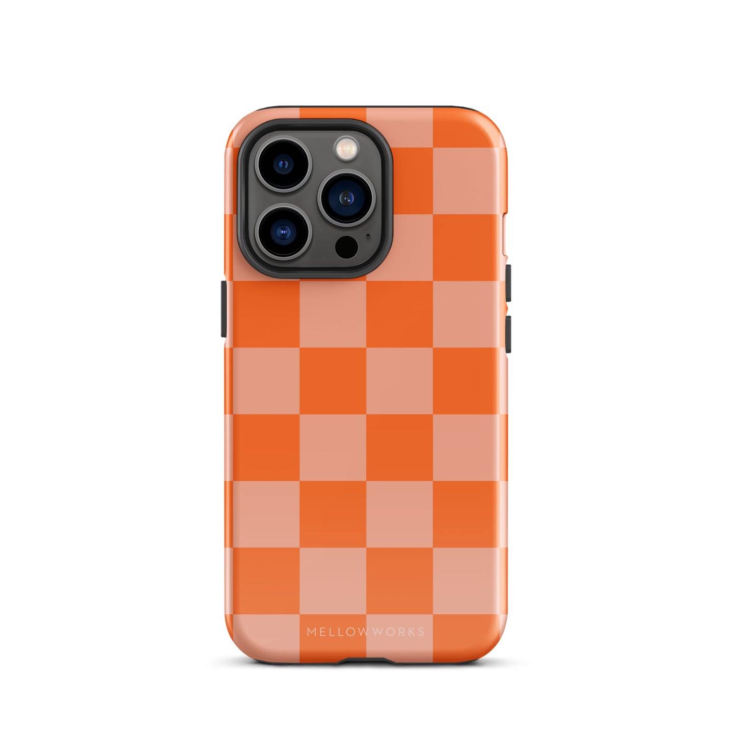 CORAL CHECKERBOARD Tough Case for iPhone®