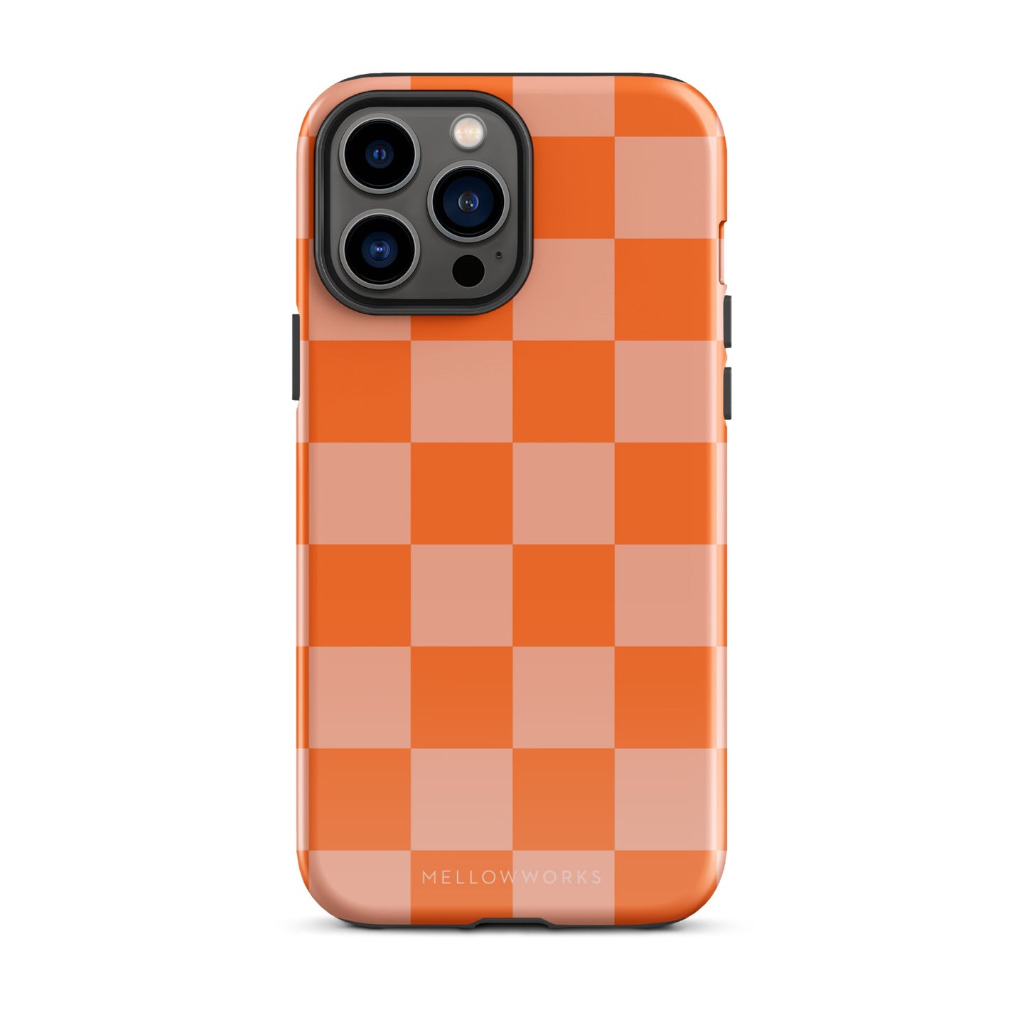 CORAL CHECKERBOARD Tough Case for iPhone®